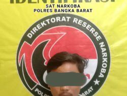 Polres Bangka Barat Ungkap Kasus Narkoba Amankan 4,03 Gram Sabu