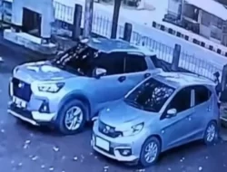 Aksi Pencurian Mobil di Halaman Kantor DPMD Terekam CCTV