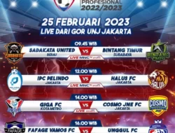 Pekan Ke-6 Liga Futsal Profesional, Sadakata FC Hadapi Bintang Timur Surabaya