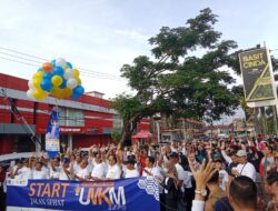 Wali Kota Molen Hadiri UMKM Expo dan Buka Jalan Sehat DJPB Bangka Belitung