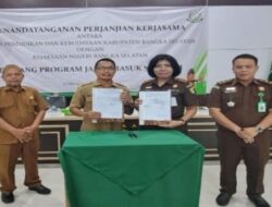 Disdikbud dengan Kejari Bangka Selatan Teken MoU Bidang Hukum