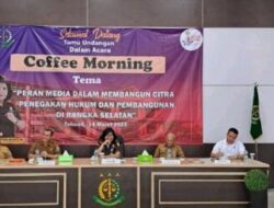 Kejari Basel Ajak Coffee Morning Wartawan dan Diskominfo