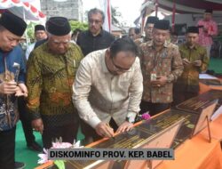 Dihadapan Menteri Agama RI, Pj Gubernur Ridwan Banggakan Kohesi Sosial Masyarakat di Kep Babel