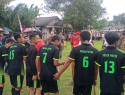 Pasir Putih Fc Vs Pemkab Basel di Laga Persahabatan Aik Bakung Desa Pasir Putih