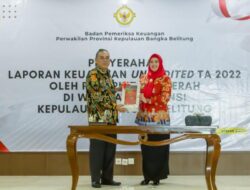 Serahkan LKPD Tahun 2022, Wabup Debby Optimis Raih WTP