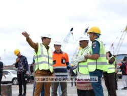 Antisipasi Lonjakan Penumpang dan Barang, Pj Gubernur Suganda Cek Kesiapan Pelabuhan Tanjung Pandan