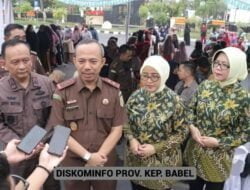 Kejati Kep. Babel Tebar Manfaat, Gelar Sembako Murah untuk Masyarakat