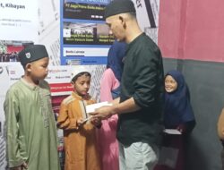 Media Cyber Bangka Selatan Berbagi di Bulan Ramadan Santuni Anak Yatim