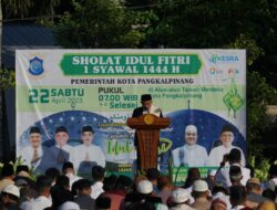 Di Hari Yang Fitri, Wali Kota Molen Senantiasa Berbaik Sangka dan Memanjatkan Doa Kebaikan