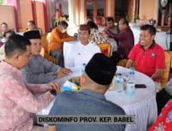 Hari Kedua, Pj Gubernur Suganda Berlebaran ke Rumah Ketua DPRD Babel