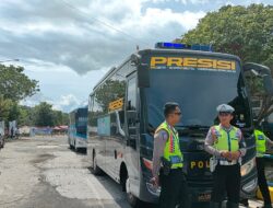 Ditlantas Babel Sediakan Bus Gratis untuk Arus Balik Mudik di Pulau Bangka