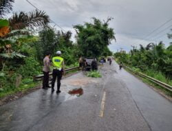 Laka Maut di Namang Tewaskan Anggota Polresta Pangkalpinang