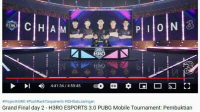 Tri Gelar Turnamen H3RO Esport 4.0 Hingga Pelosok Tanah Air