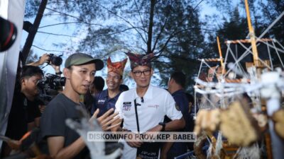 Menparekraf Sandiaga Uno Resmikan Desa Wisata Tari Rebo