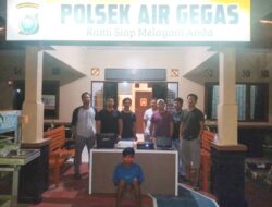 Polsek Air Gegas “Panen” Tersangka Curat