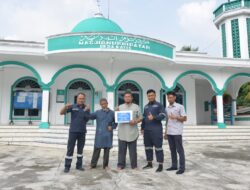 Masjid Nurhidayah Desa Katis Terima Bantuan Dari PT Timah Tbk