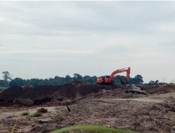 11 Alat Berat Secara “Berjamaah” Babat Hutan Lindung Penganak, Kemana APH Babel ?