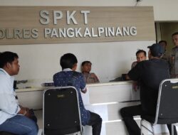 Satpam Transmart Pangkalpinang Pengancam Wartawan Dilaporkan ke Polisi