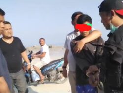 Pelaku Tindak Pidana Penganiayaan Ditangkap di Pesisir Pantai