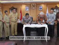 Pemprov Kep. Babel Jalin Kerja Sama dengan Bank Sumsel Babel