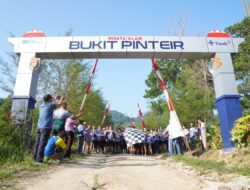 Dukung Wisata Bukit Pinteir, PT Timah Tbk Gelar ‘Timah Trail Run 2023’