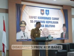 Pj Gubernur Suganda Ajak Camat se-Babel Bersinergi Bersama