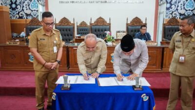 Wako Molen Hadiri Rapat Paripurna Keenam Belas Masa Persidangan III Tahun 2023 DPRD Pangkalpinang