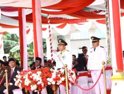 Peringatan HUT RI Ke-78 Di Kota Beribu Senyuman, Wako Molen : Ayo Kita Bangun Bangsa Ini Dari Pangkalpinang