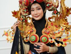 Atha Casandra Ersy Siswi SDN 1 Pangklpinang Curi Perhatian di Karnaval HUT RI ke-78