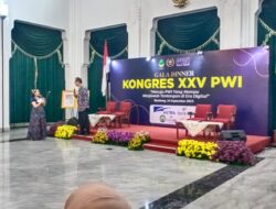 Bersama Ketua se-Indonesia, Presiden Jokowi akan Buka Kongres XXV PWI di Istana