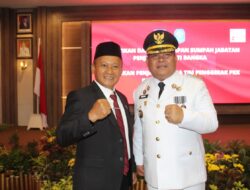 Pj Bupati Bangka Resmi Dilantik, ini Kata Herman Suhadi