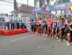 Rangkaian Hari Jadi Pangkalpinang Ke-266 Tahun, Pemkot Pangkalpinang Galakkan Lari dan Senam Sehat