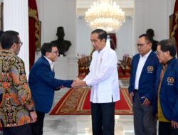 Presiden Jokowi Terima Pengurus PWI Pusat di Istana Merdeka