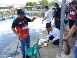 Keseruan Lomba Mancing Peringatan HUT Pangkalpinang ke-266 Tahun