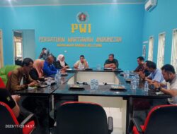 Kunjungan ke PWI Babel, DPRD Bangka Tengah Jalin Kemitraan