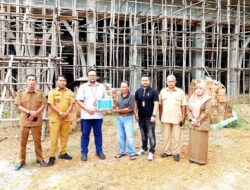 PT Timah Tbk Bantu Lancarkan Pembangunan Masjid Al-Ihsan Desa Mentawak