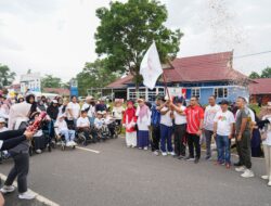 Sekda Mie Go Hadiri Jalan Sehat Bersama Siswa-Siswi Sekolah Luar Biasa Negeri Pangkalpinang