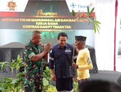 PT Timah Tbk Salurkan CSR ke Desa Beriga dari Bantuan Sosial Hingga Pengadaan Air Bersih