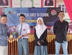 PWI Basel Goes To School: Gerakan Literasi di SMA Negeri 1 Toboali
