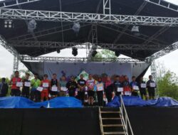 Anggota Satbrimob Polda Babel, Raih Medali di Parittiga Expo Fun Run