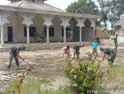 Rehab Jalan dan Masjid di Bangka Selatan: TMMD Kodim 0432/Basel Berhasil Dilaksanakan