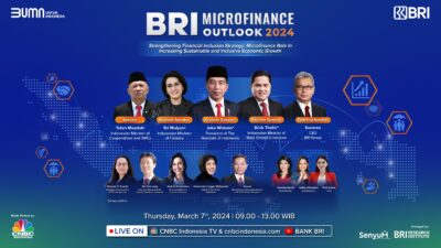 Kembali Diselenggarakan, BRI Microfinance Outlook 2024 Angkat Strategi Memperkuat Inklusi Keuangan untuk Pertumbuhan Ekonomi Berkelanjutan