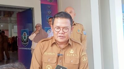 Bupati Riza Mengungkapkan Selamat dan Sukses Atas Pelantikan Pengurus IJTI Korda Bangka Selatan