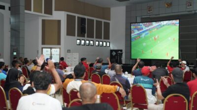 Nobar Timnas Indonesia VS Uzbekistan, Dirut PT Timah Apresiasi Kerja Keras Timnas U-23 dan PSSI
