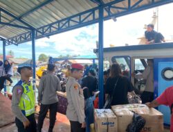 Polres Bangka Selatan Berikan Pengamanan dan Pelayanan Maksimal Pemudik Arus Balik