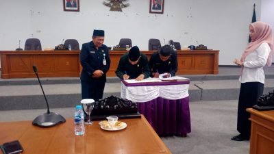 DPRD Bangka Gelar Rapat Paripurna Pengesahan Raperda Pertanggungjawaban APBD TA.2023