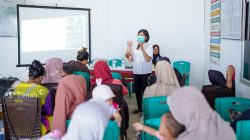 Edukasi Tentang Pencegahan Stunting, PT Timah Galakkan Program Kemunting di Desa Lumut