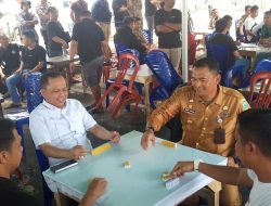 Pj Wako Budi Utama Turut Meramaikan Turnamen Gaple HUT Kota Pangkalpinang ke-267