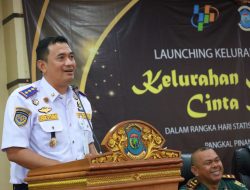 Pj Wako Budi Utama Luncurkan Kelurahan Cinta Statistik