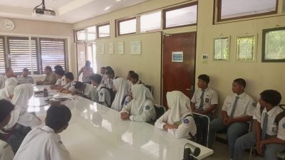 PT Timah Fasilitasi Puluhan Pelajar SMK Negeri 1 Mentok PKL